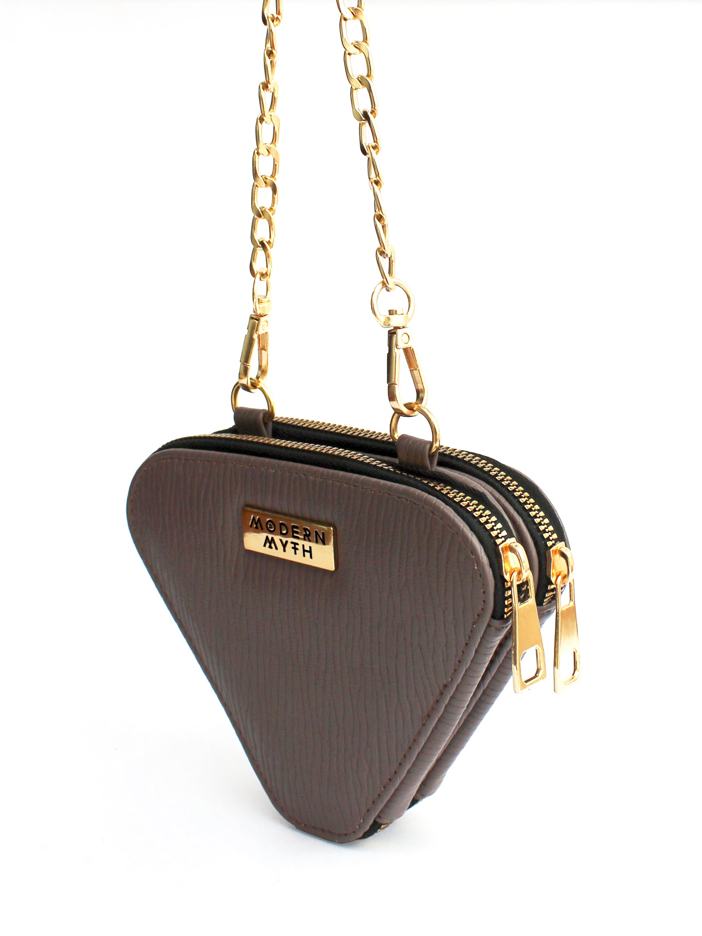 Trio Grey Mini Triangle Bag | Modern Myth