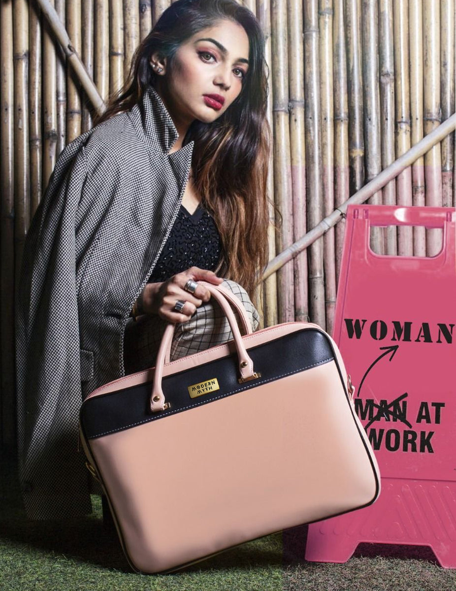 Woman at Work Laptop Sleeve | Modern Myth
