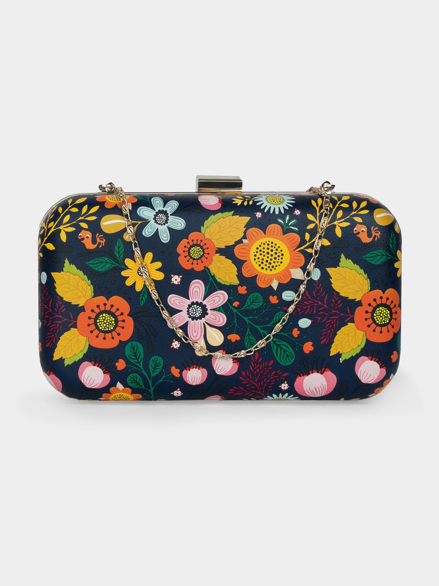 Boho Orchard Floral Printed Clutch | Modern Myth