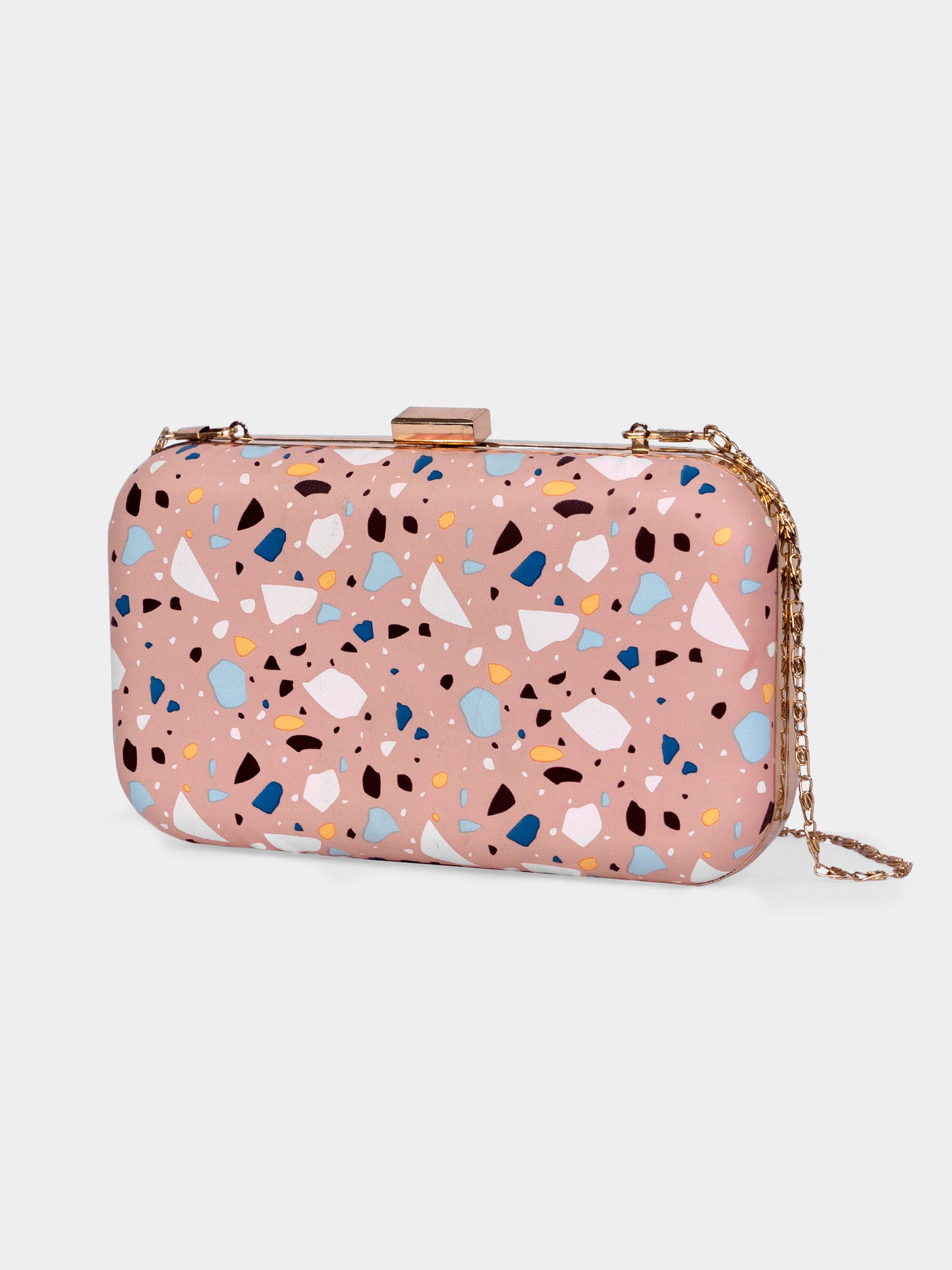 Spot On! Abstract Modern Pink Party Clutch | Modern Myth