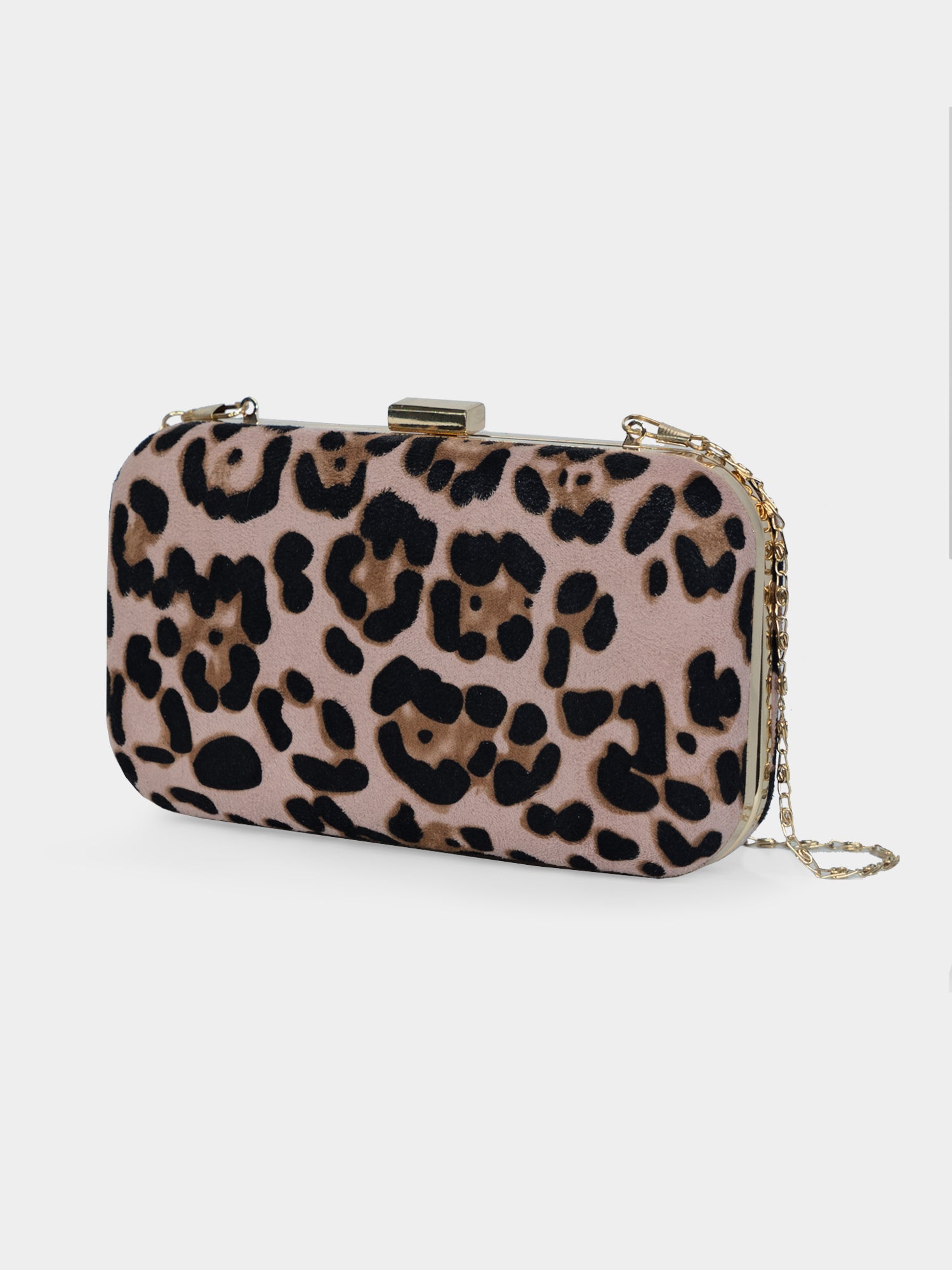 Leopard Cheetah Print Clutch Purse Evening Crossbody Bag - Dark Leopar –  Sophia Collection