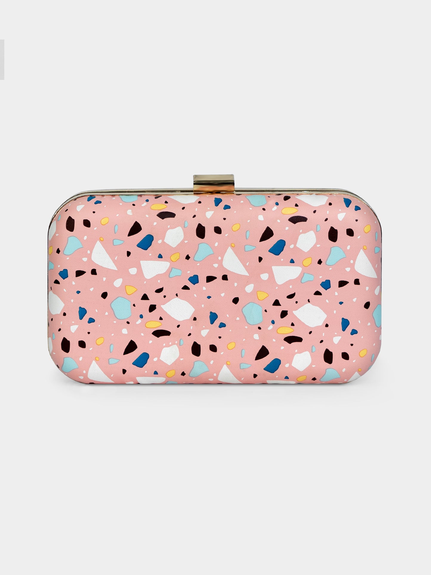 Spot On! Abstract Modern Pink Party Clutch | Modern Myth