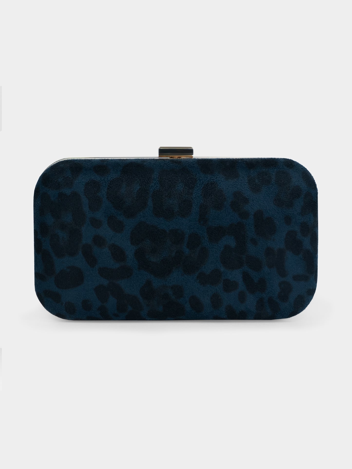 Hear Me Roar Blue Cheetah Printed Party Clutch | Modern Myth