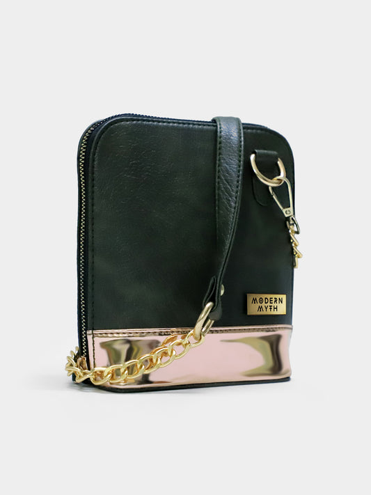 Caravan Olive & Rosegold Crossbody Bag | Modern Myth