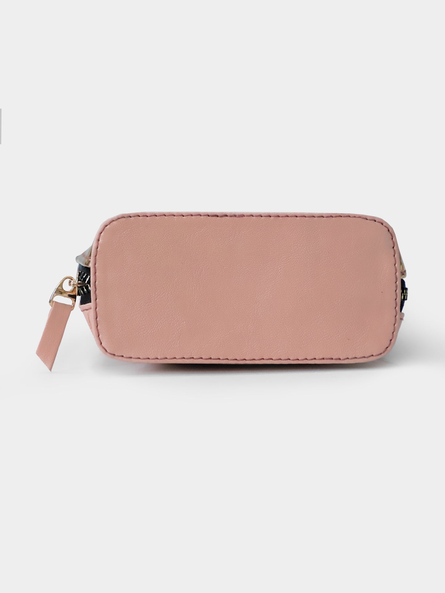Cookie Caravan Pink & Rosegold Printed Crossbody Bag | Modern Myth