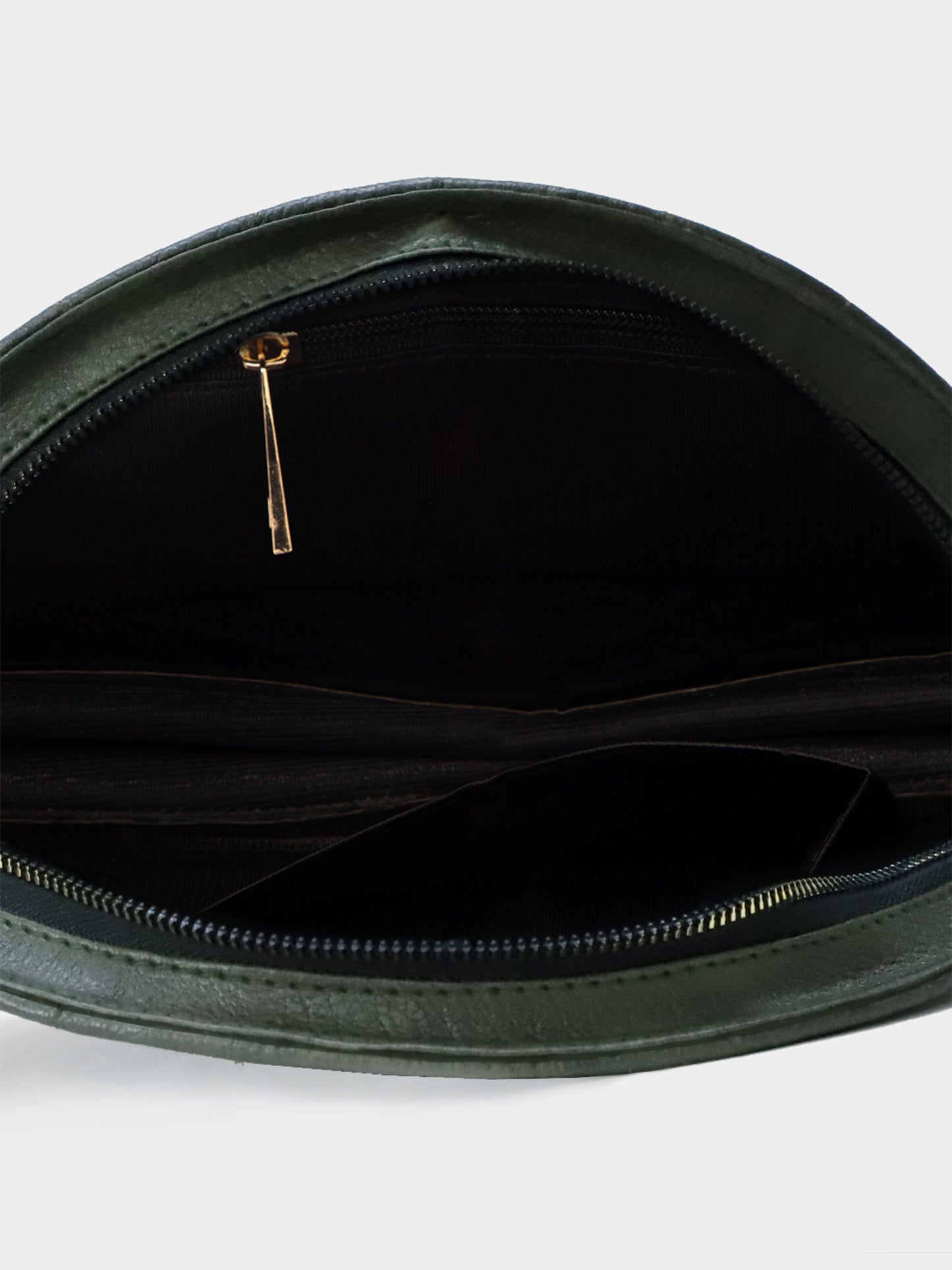 Olive Textured Fan Bag | Modern Myth