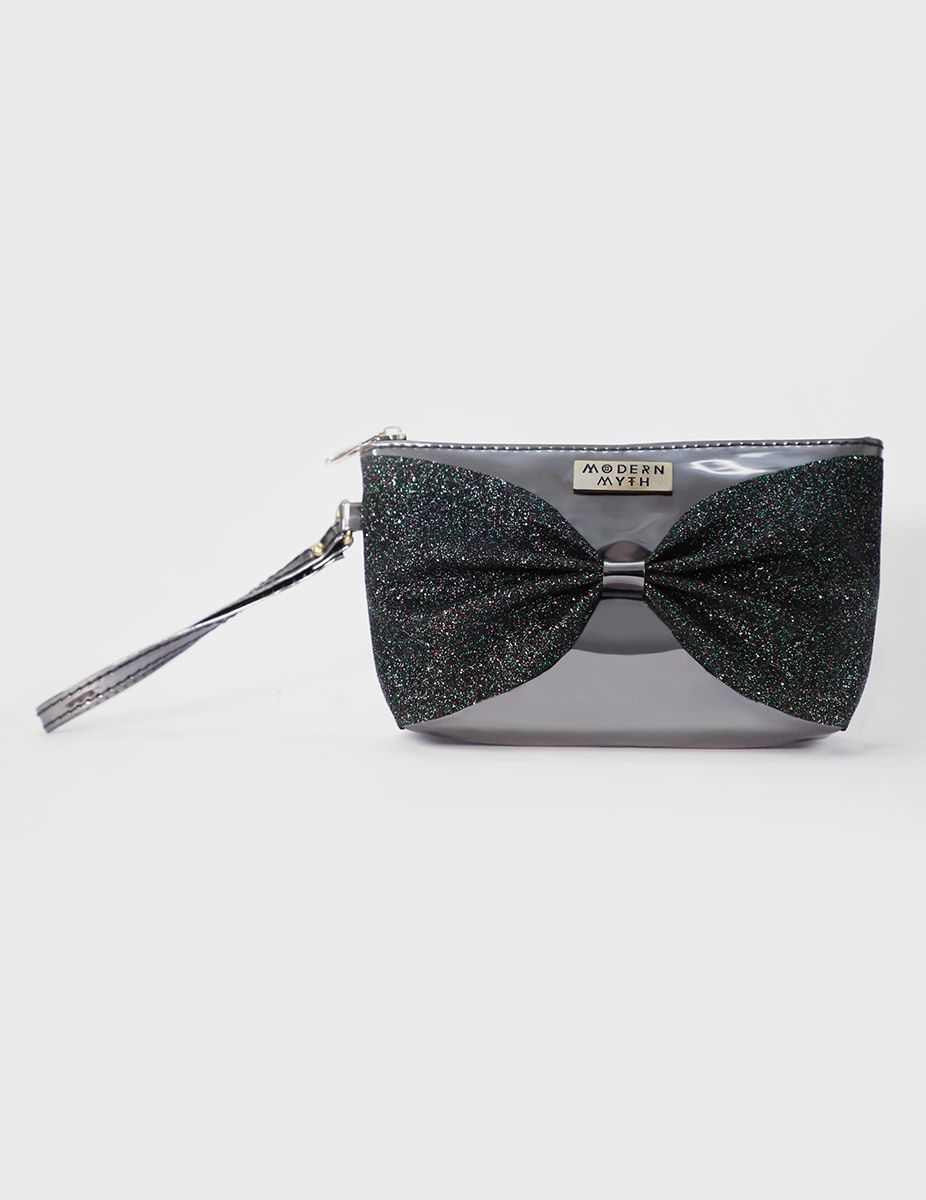 Bow Down to Bling! Cosmetics Makeup Pouch | Modern Myth