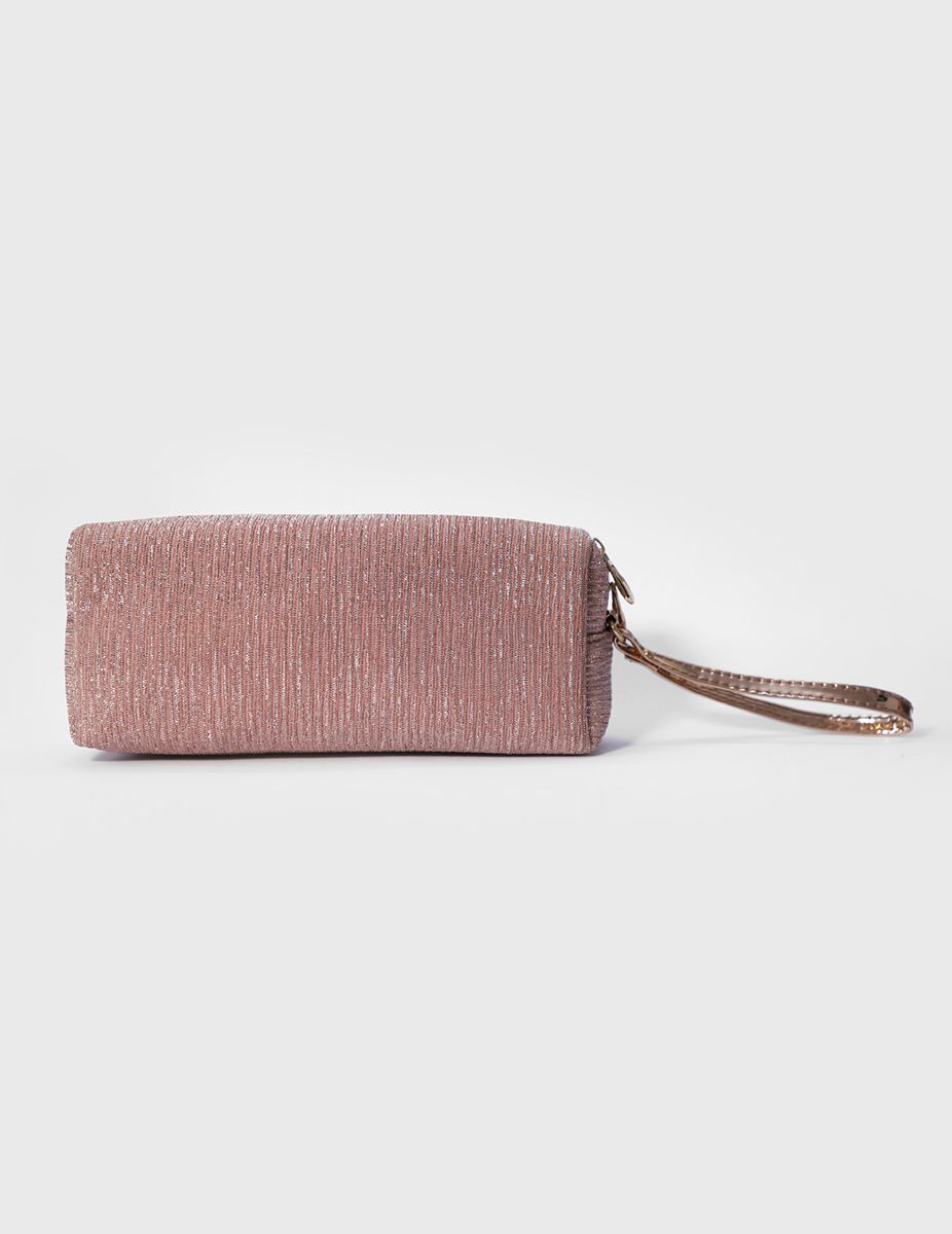 Regal Stripes Pleated Multi-Purpose Makeup Pouch | Modern Myth